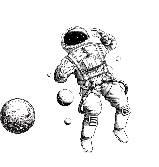 Astronaut Hero Image